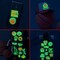 Basketball Water Bottle Stickers for Kids Glow in The Dark, 67 PCS Vinyl Stickers Pack for Laptop Skateboard Phone Case, Cute Colorful Sports Decals for Teens